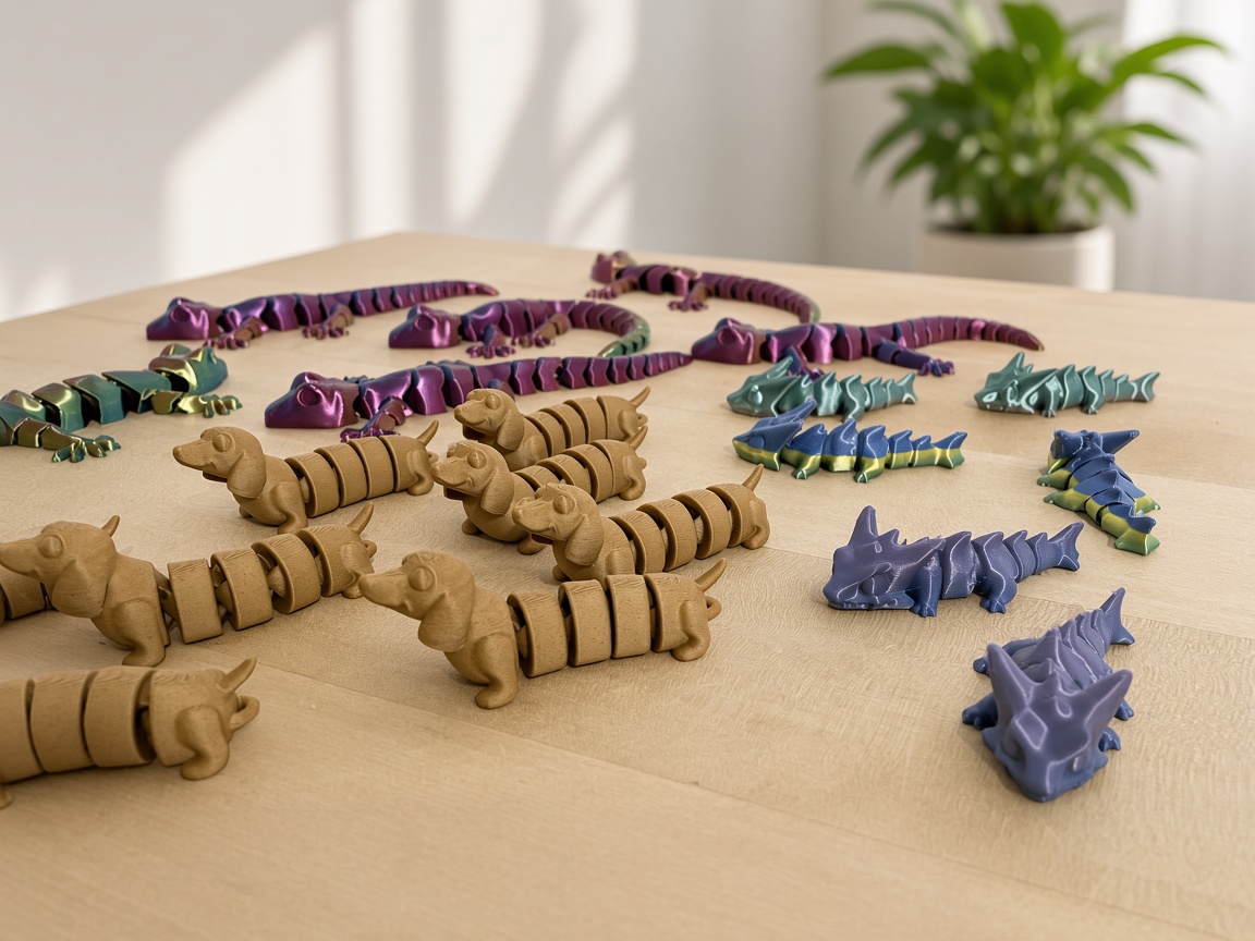 3D-gedrucktes Kinderspielzeug